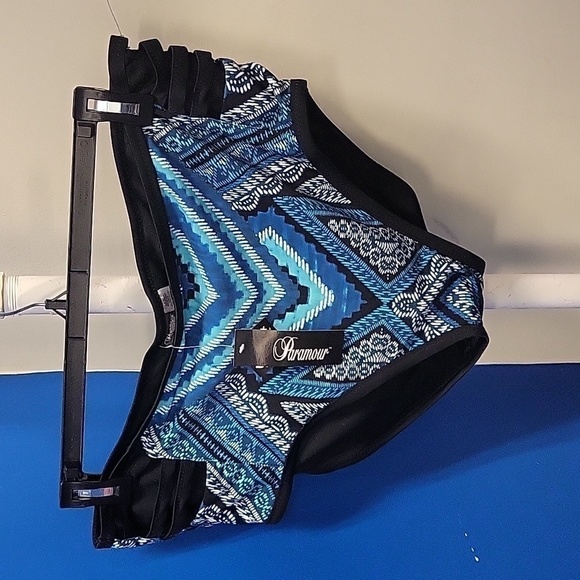 PARAMOUR/NORDSTROM Strappy Bralettte Bikini Top BRA Sz 0X UPF 50+ NEW Sexy! - Picture 10 of 15